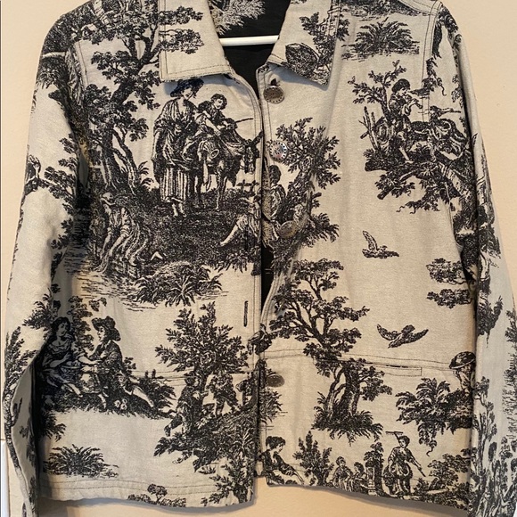 VINTAGE NEW IDENTITY CROP BLAZER - Picture 2 of 7